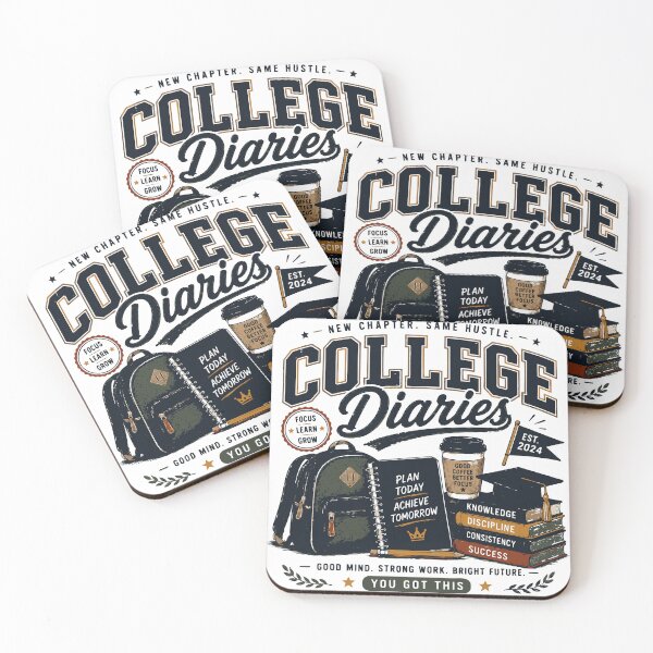 Item preview, College Diaries Campus Life Retro Student Design designed and sold by Sunday.Supply.