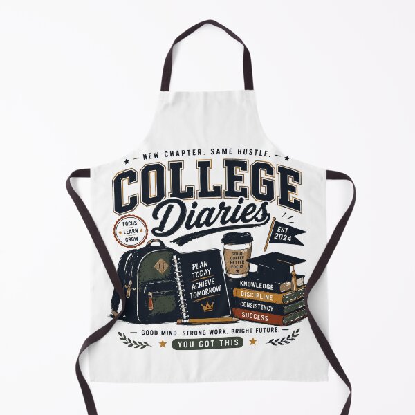 Item preview, College Diaries Campus Life Retro Student Design designed and sold by Sunday.Supply.