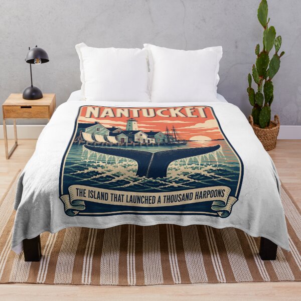 Item preview, Moby Dick Nantucket Sunset - Thousand Harpoons designed and sold by Fenay Designs.