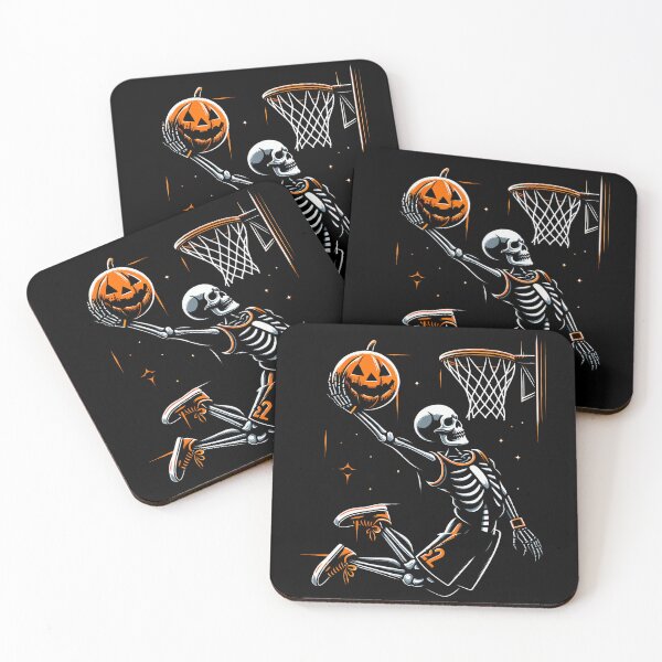 Item preview, Skeleton Basketball Player Halloween Scary Sports designed and sold by Khescoiu.
