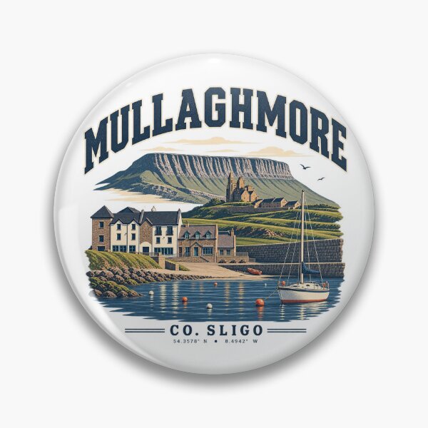 Item preview, Mullaghmore Pier Head Ben Bulben Sligo designed and sold by REAL IRISH GIFTS.