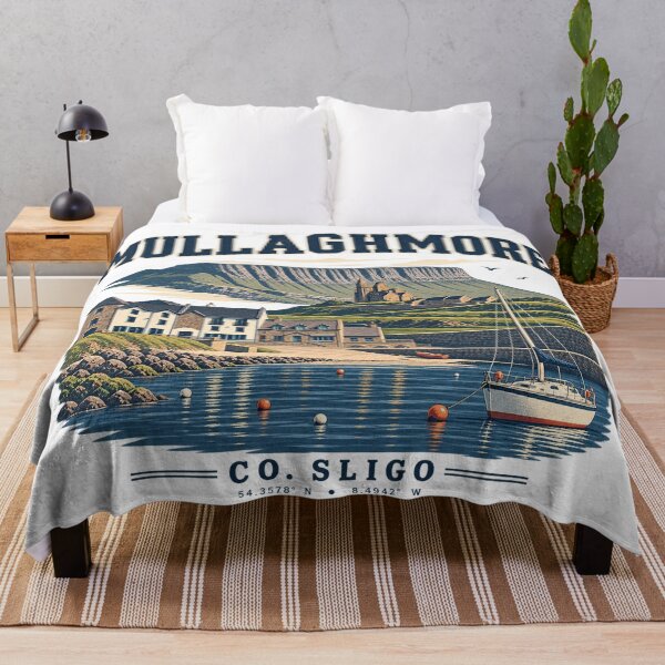 Item preview, Mullaghmore Pier Head Ben Bulben Sligo designed and sold by REAL IRISH GIFTS.