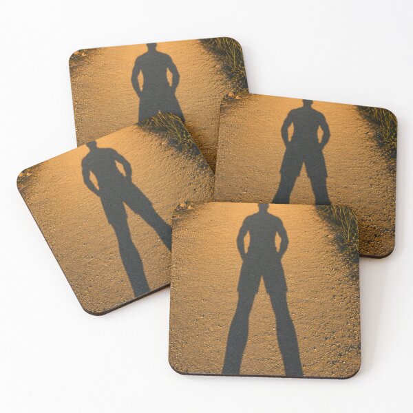 Item preview, Strong Shadow Silhouette Confident Man at Sunset designed and sold by CJLindy.