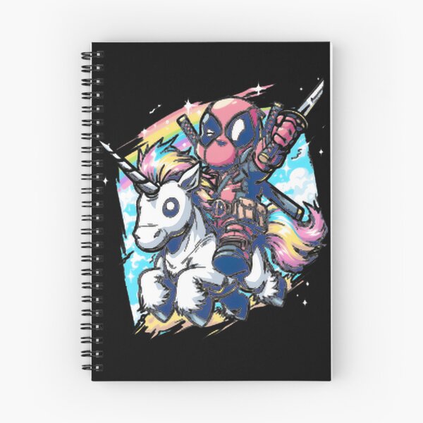 Item preview, Deadpool Chibi Riding Unicorn Fan Art LIMITED EDITION designed and sold by TheEdward.