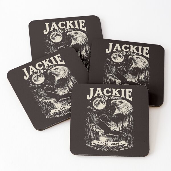 Item preview, Fly Free Jackie Eagle Wings Memorial Art designed and sold by cosettacir6382.