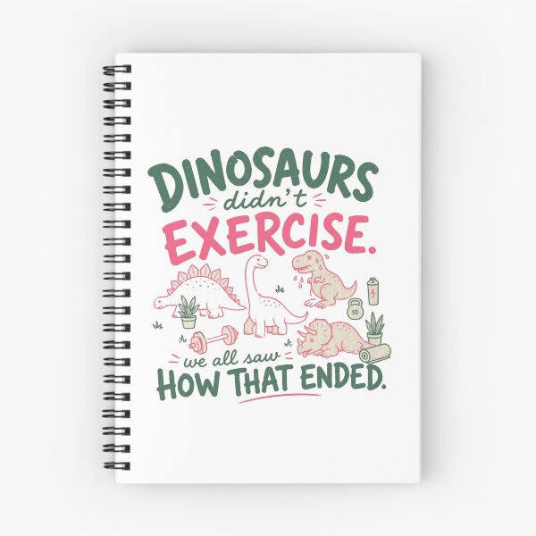 Item preview, Dinosaurs Didn't Exercise Funny Fitness Personal Trainer  designed and sold by roartusa.