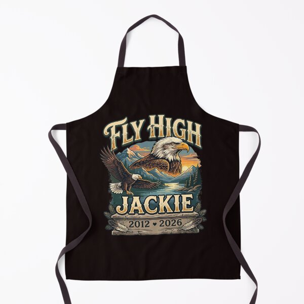 Item preview, Fly High Jackie, Jackie and Shadow Bald Eagle designed and sold by ImeldaSparks.