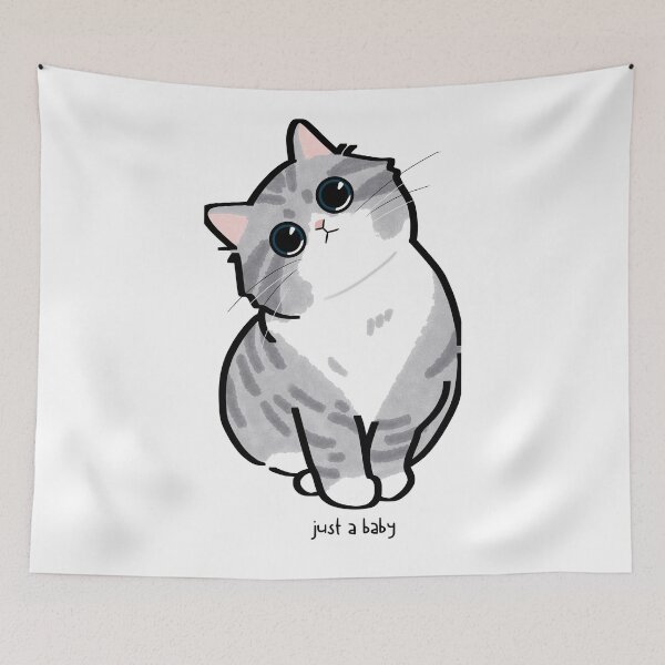 Item preview, Just a Baby Cat  designed and sold by AnimaliaStar.