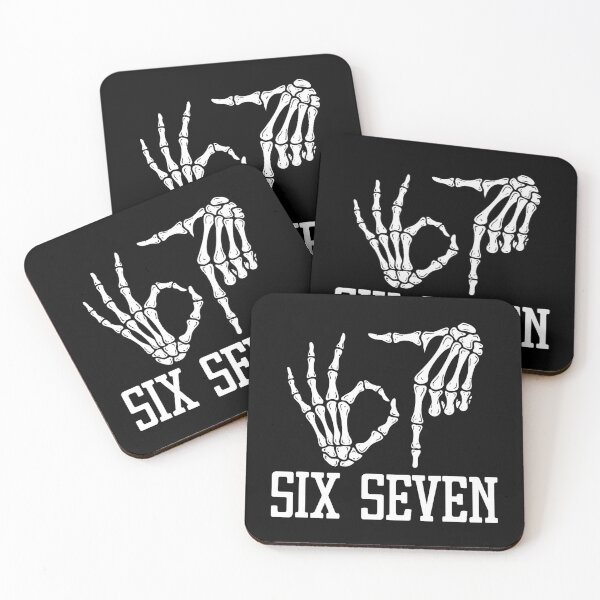Item preview, Skeleton Hands 67 Meme Funny Six Seven Humor designed and sold by Khescoiu.
