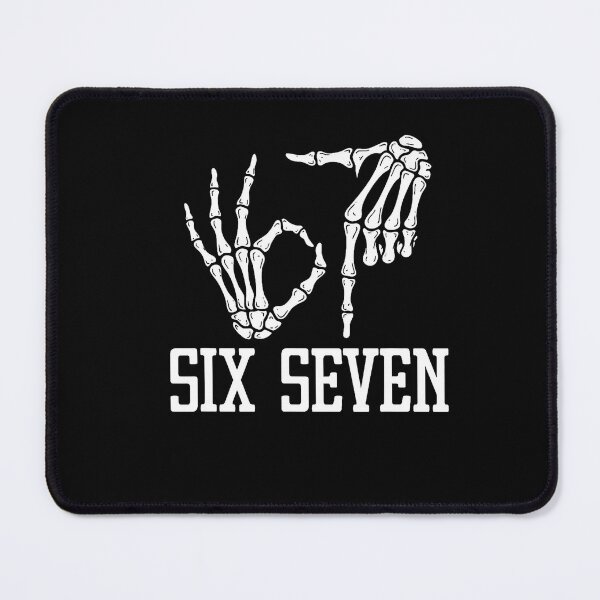 Item preview, Skeleton Hands 67 Meme Funny Six Seven Humor designed and sold by Khescoiu.