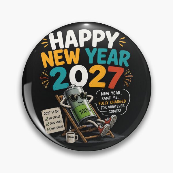 Artikelvorschau, Happy New Year 2027 entworfen und verkauft von Talpha.