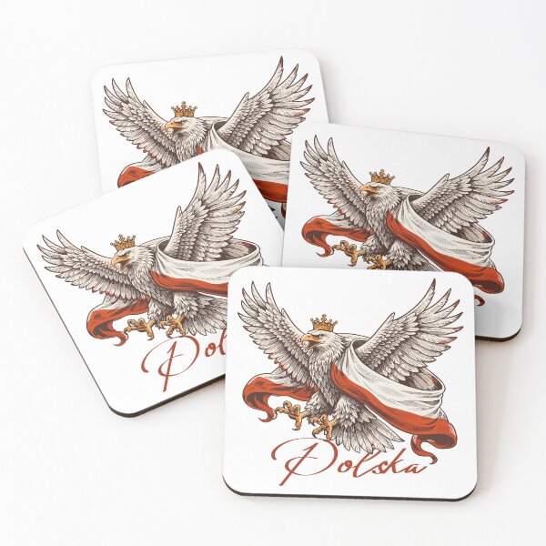 Item preview, Polska T-Shirt – Polish eagle with flag designed and sold by Pineapple-Tree.