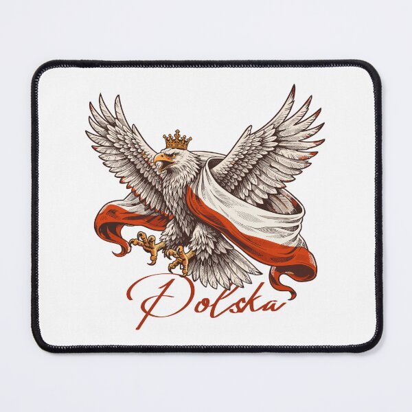 Item preview, Polska T-Shirt – Polish eagle with flag designed and sold by Pineapple-Tree.
