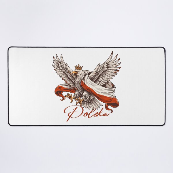 Item preview, Polska T-Shirt – Polish eagle with flag designed and sold by Pineapple-Tree.