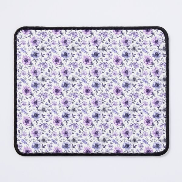 Item preview, Lavender Purple Watercolor Floral Seamless Pattern designed and sold by OrakArt.