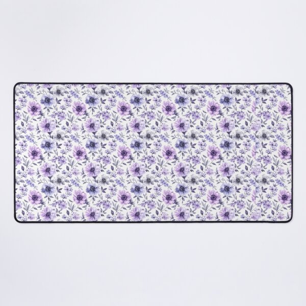 Item preview, Lavender Purple Watercolor Floral Seamless Pattern designed and sold by OrakArt.