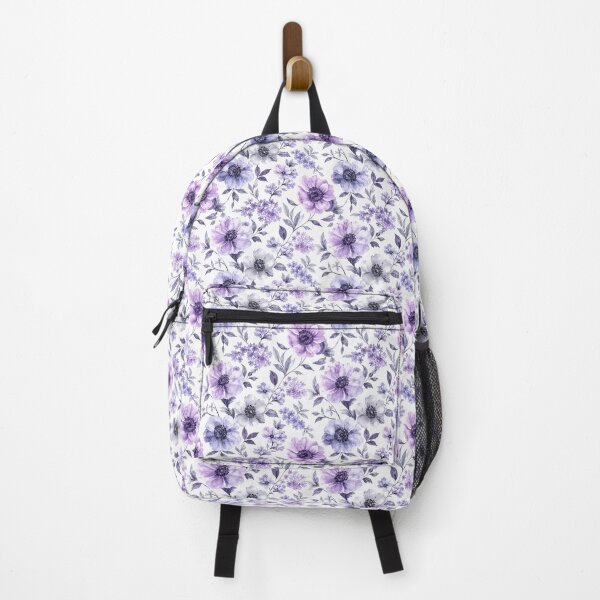 Item preview, Lavender Purple Watercolor Floral Seamless Pattern designed and sold by OrakArt.