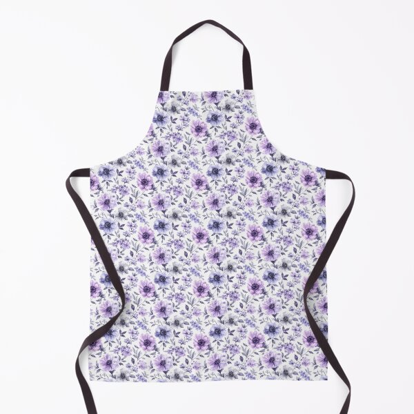 Item preview, Lavender Purple Watercolor Floral Seamless Pattern designed and sold by OrakArt.