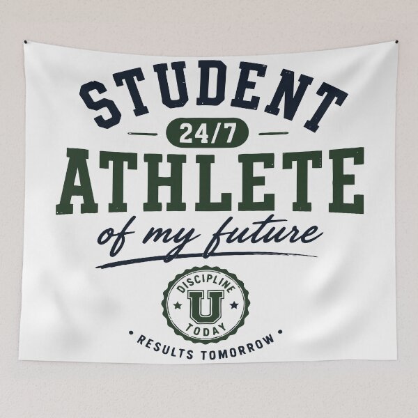 Item preview, Student Athlete of My Future College Motivation Design designed and sold by Sunday.Supply.
