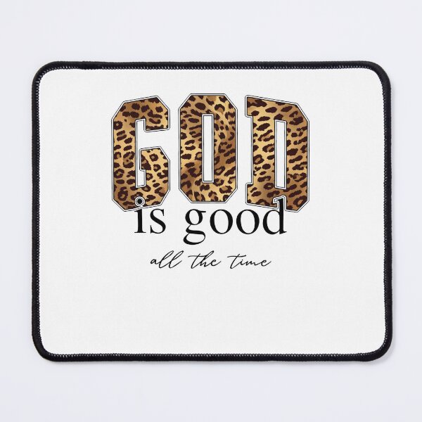 Item preview, Leopard Print God is Good Inspirational designed and sold by nojany.