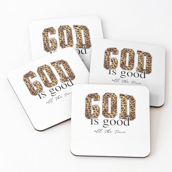 Item preview, Leopard Print God is Good Inspirational designed and sold by nojany.