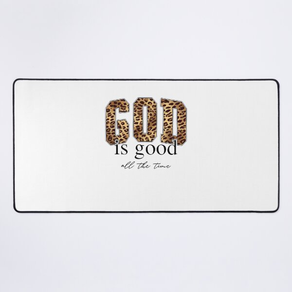 Item preview, Leopard Print God is Good Inspirational designed and sold by nojany.