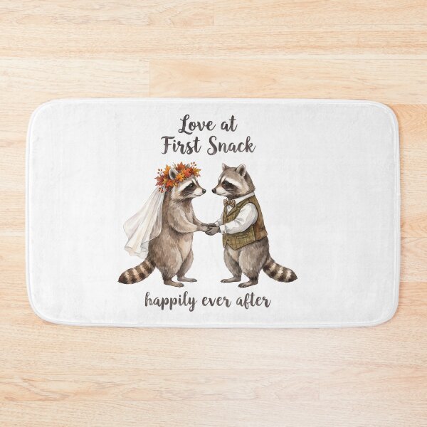 Item preview, Autumn Raccoon Wedding designed and sold by Tiffany Roy.