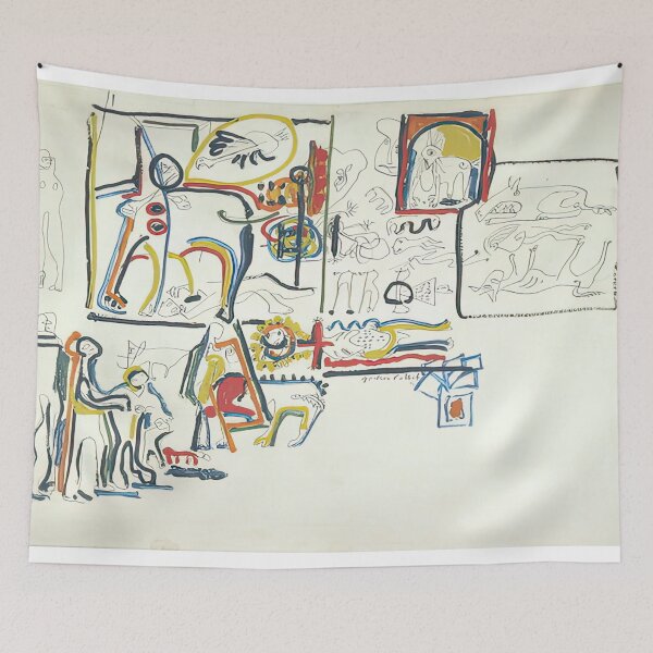 Item preview, jackson Pollock artwork designed and sold by Bivrgagnon.