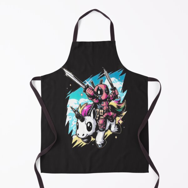 Item preview, Deadpool Chibi Riding Unicorn Cute Mercenary Graphic Art ⭐⭐⭐⭐⭐ designed and sold by TheEdward.