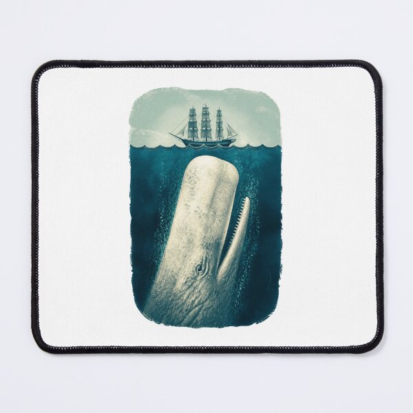 Item preview, Moby Dick Below the Pequod - White Whale Rising designed and sold by Fenay Designs.
