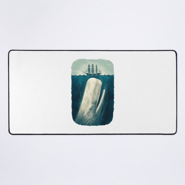 Item preview, Moby Dick Below the Pequod - White Whale Rising designed and sold by Fenay Designs.