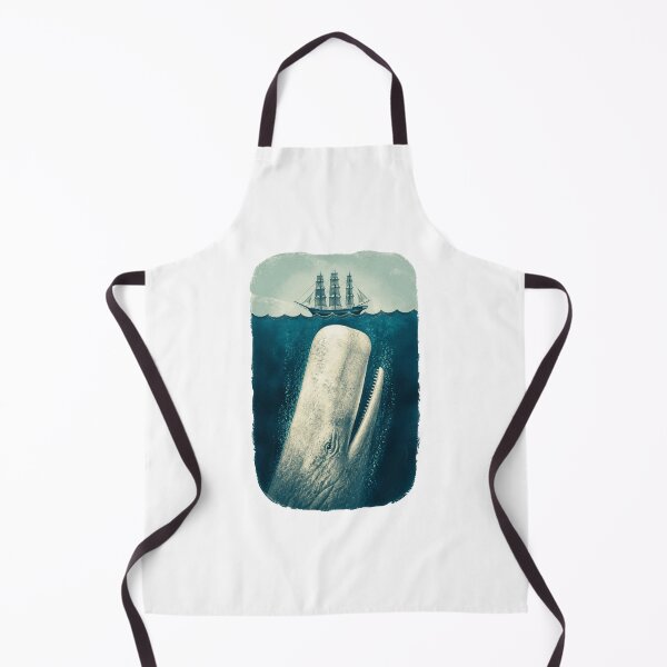 Item preview, Moby Dick Below the Pequod - White Whale Rising designed and sold by Fenay Designs.