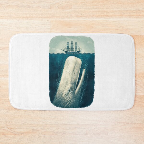Item preview, Moby Dick Below the Pequod - White Whale Rising designed and sold by Fenay Designs.