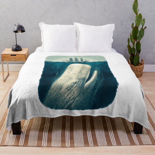Item preview, Moby Dick Below the Pequod - White Whale Rising designed and sold by Fenay Designs.