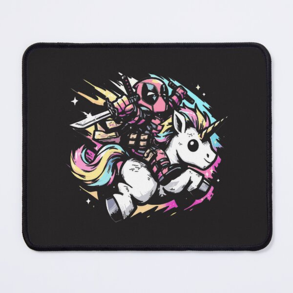 Item preview, Deadpool Chibi Rainbow Unicorn - Cute Superhero Art PERFECT GIFT FOR YOU AND FRIENDS designed and sold by TheEdward.