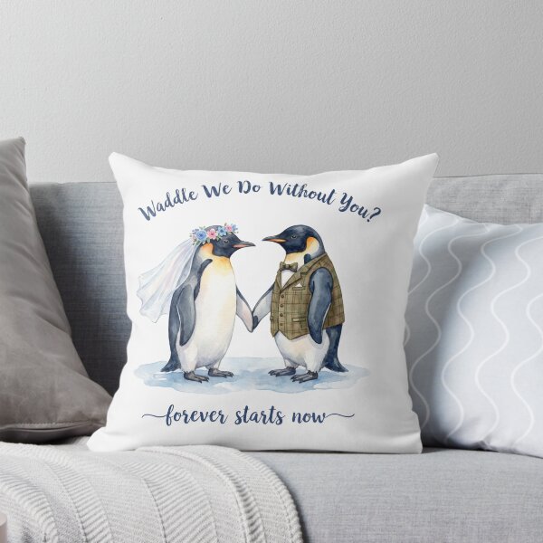 Item preview, Penguin Wedding Couple designed and sold by Roy & Tiffany.