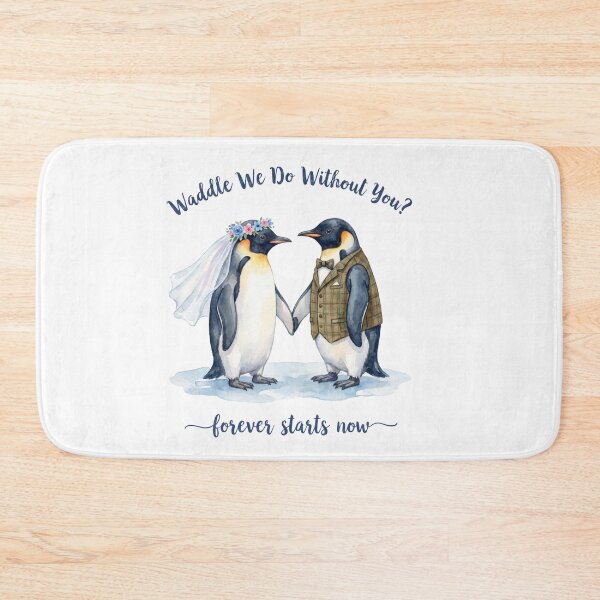 Item preview, Penguin Wedding Couple designed and sold by Tiffany Roy.