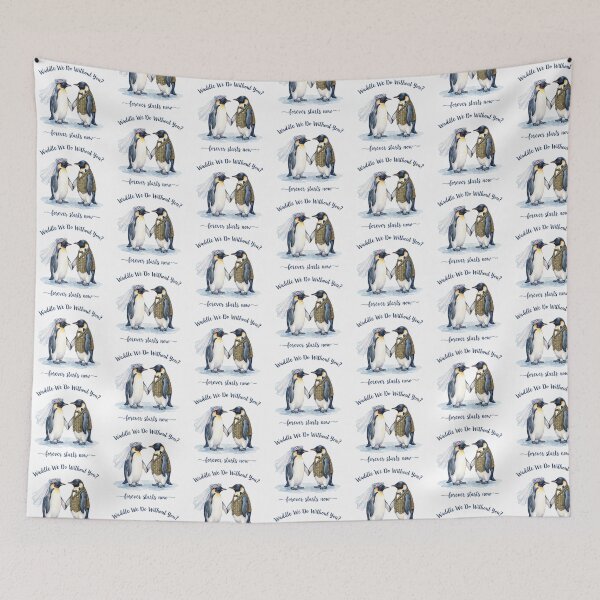 Item preview, Penguin Wedding Couple designed and sold by Roy & Tiffany.
