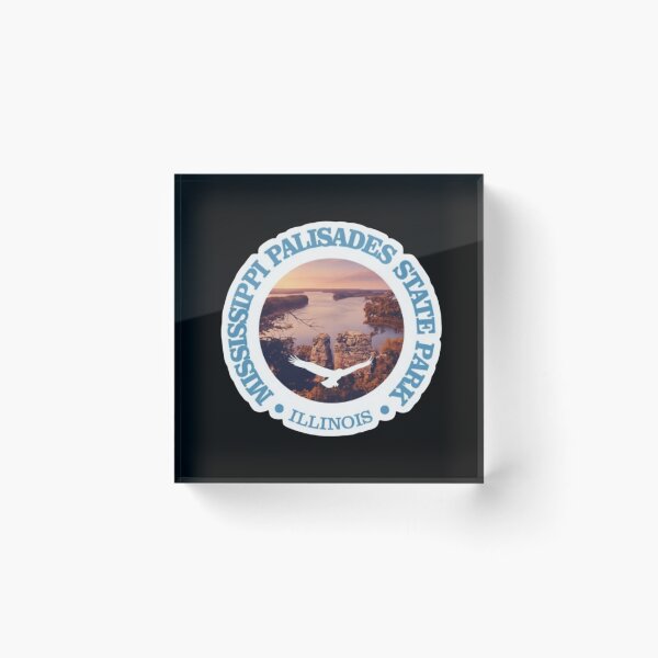 Item preview, Mississippi Palisades - Driftless Area Sticker designed and sold by FestivityFinds.