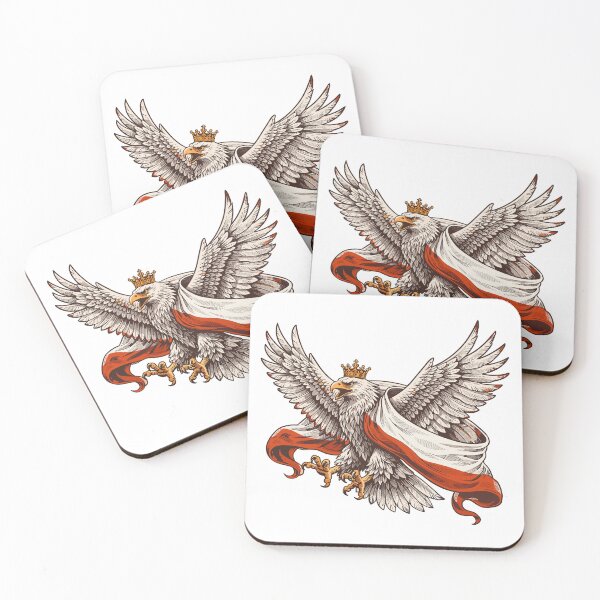 Item preview, Poland T-Shirt – Polish Eagle with Flag designed and sold by Pineapple-Tree.