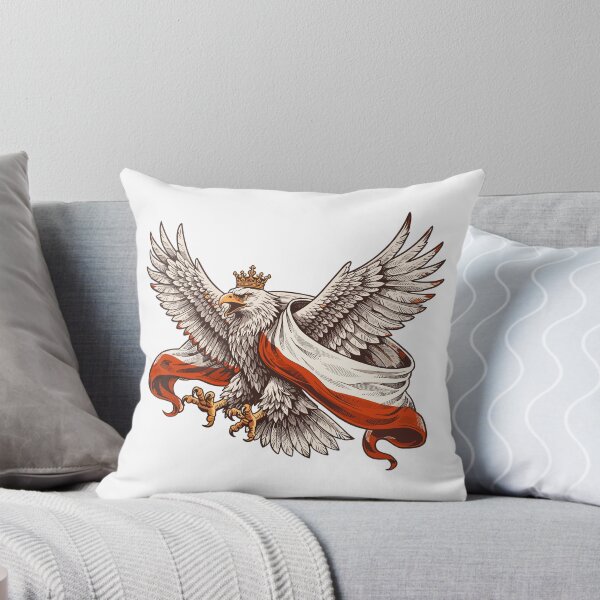 Item preview, Poland T-Shirt – Polish Eagle with Flag designed and sold by Pineapple-Tree.
