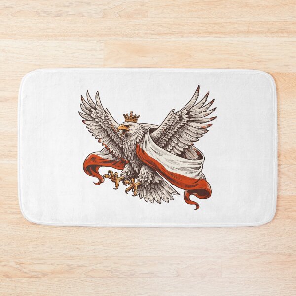 Item preview, Poland T-Shirt – Polish Eagle with Flag designed and sold by Pineapple-Tree.