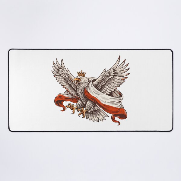 Item preview, Poland T-Shirt – Polish Eagle with Flag designed and sold by Pineapple-Tree.