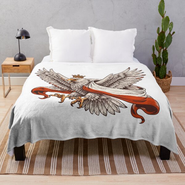 Item preview, Poland T-Shirt – Polish Eagle with Flag designed and sold by Pineapple-Tree.
