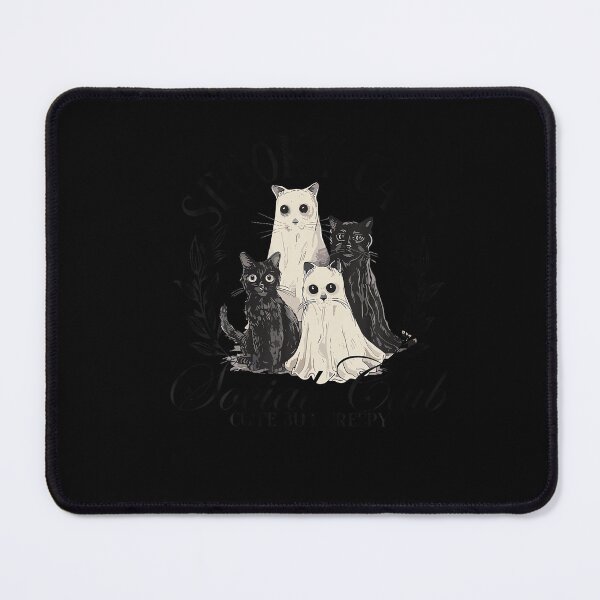 Item preview, Spooky Cat Social Club Ghost Cat Halloween Gothic designed and sold by Khescoiu.