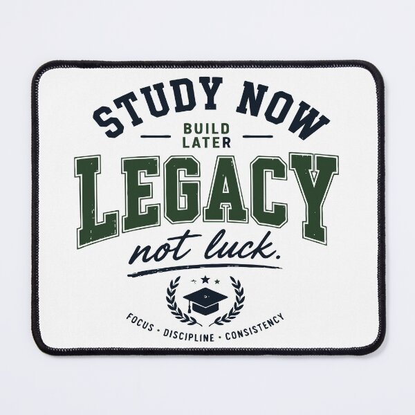Item preview, Study Now Build Your Legacy College Student Motivation designed and sold by Sunday.Supply.