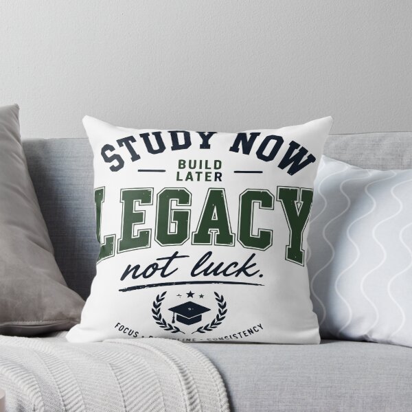 Item preview, Study Now Build Your Legacy College Student Motivation designed and sold by Sunday.Supply.