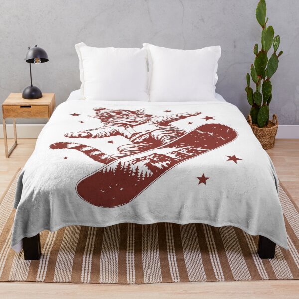Item preview, Funny Snowboarding Cat Y2K Distressed Extreme Sports designed and sold by Trendvia .