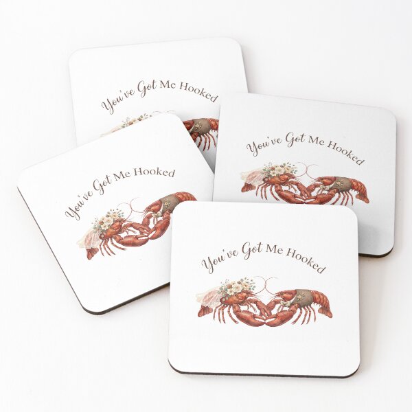 Item preview, Lobster Wedding Couple designed and sold by Tiffany Roy.