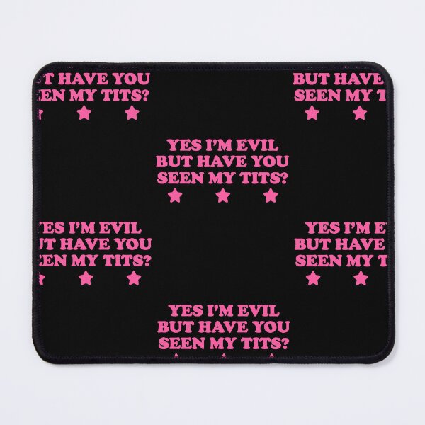 Item preview, Yes I'm Evil Funny Statement Design designed and sold by RDGNR.